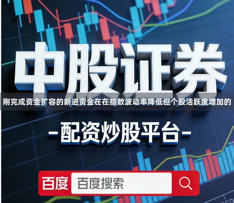 刚完成资金扩容的新进资金在在指数波动率降低但个股活跃度增加的