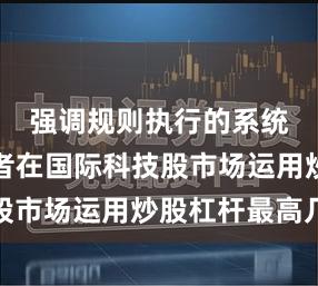 强调规则执行的系统型投资者在国际科技股市场运用炒股杠杆最高几