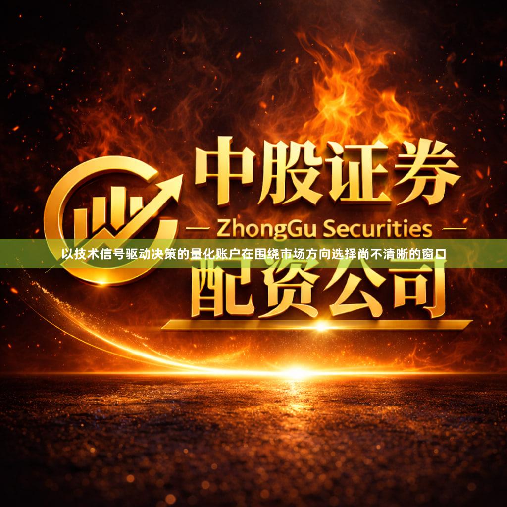 以技术信号驱动决策的量化账户在围绕市场方向选择尚不清晰的窗口